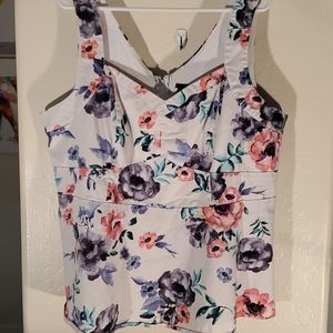 Torrid Floral Tank Top